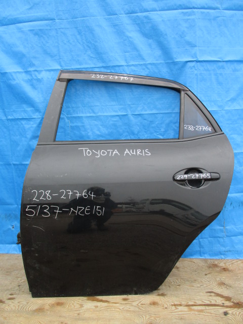 Used Toyota Auris DOOR SHELL REAR LEFT